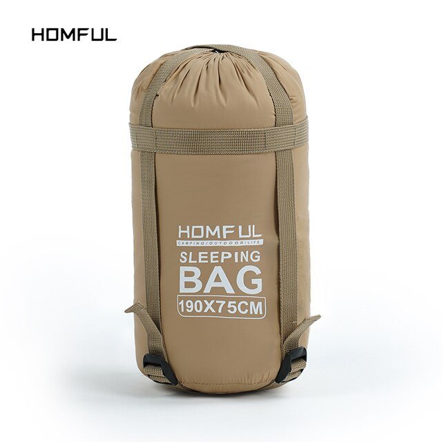 Saco de dormir para exterior ultraligero portátil para adulto, Para acampar y hacer senderismo, sacos de dormir para primavera y otoño.