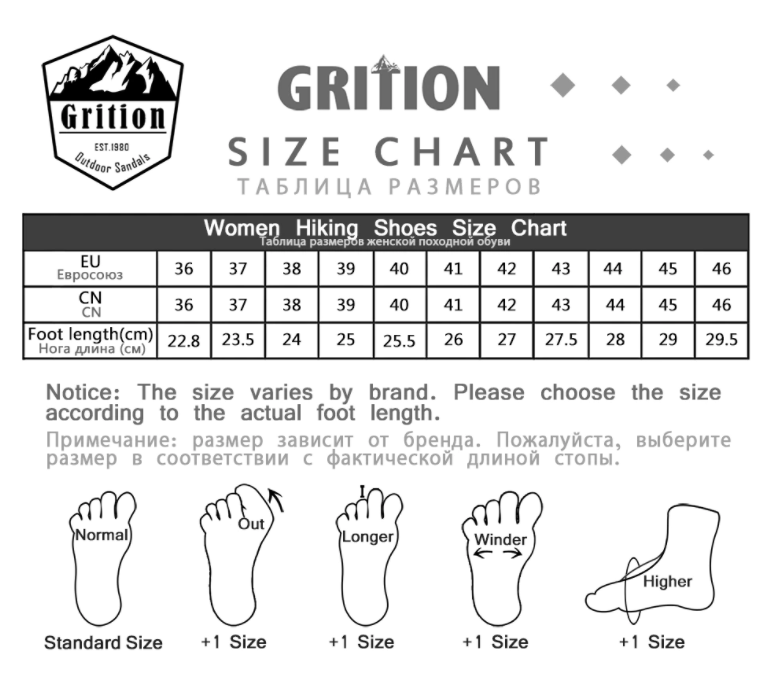 Zapatillas Senderismo, Aventura, montaña, Grition Para mujer - Imagen 4