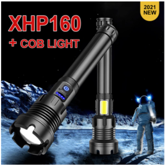 Linterna Tactica Militar XHP 160 9000X2L