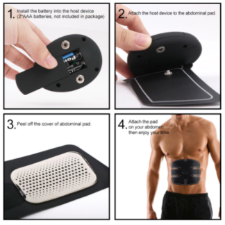 Estimulador muscular inalámbrico EMS
