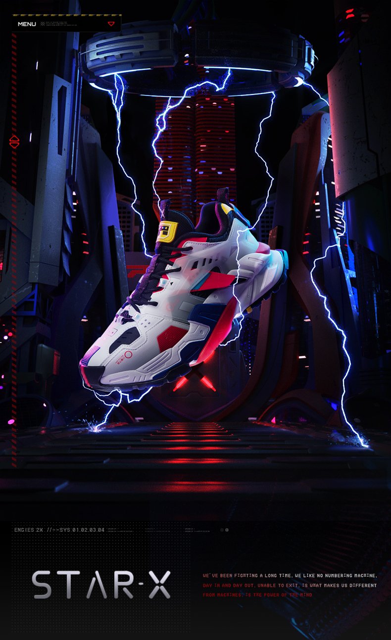 XTEP Zapatillas para correr Modelo STAR-X Olimpiadas Chinas. - Imagen 5