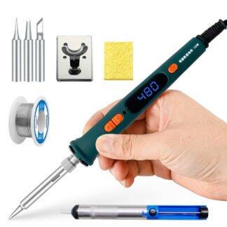 Kit de pistola para soldar Digital de 100W/120W