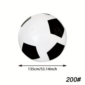 1 balón de fútbol inflable gigante