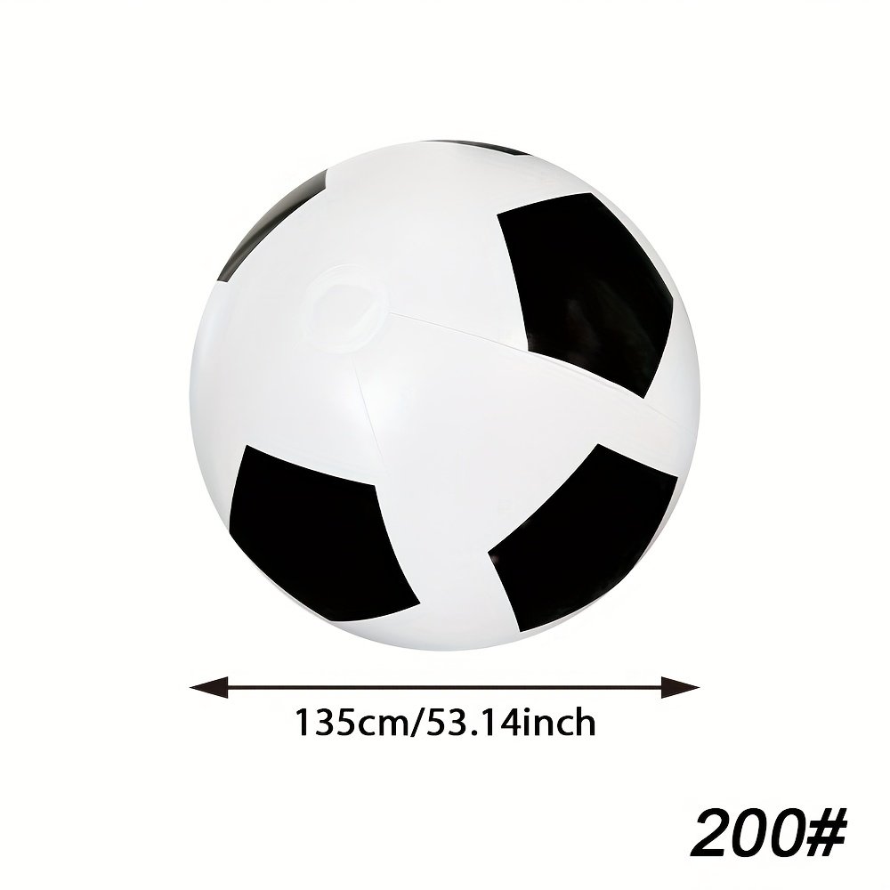 1 balón de fútbol inflable gigante