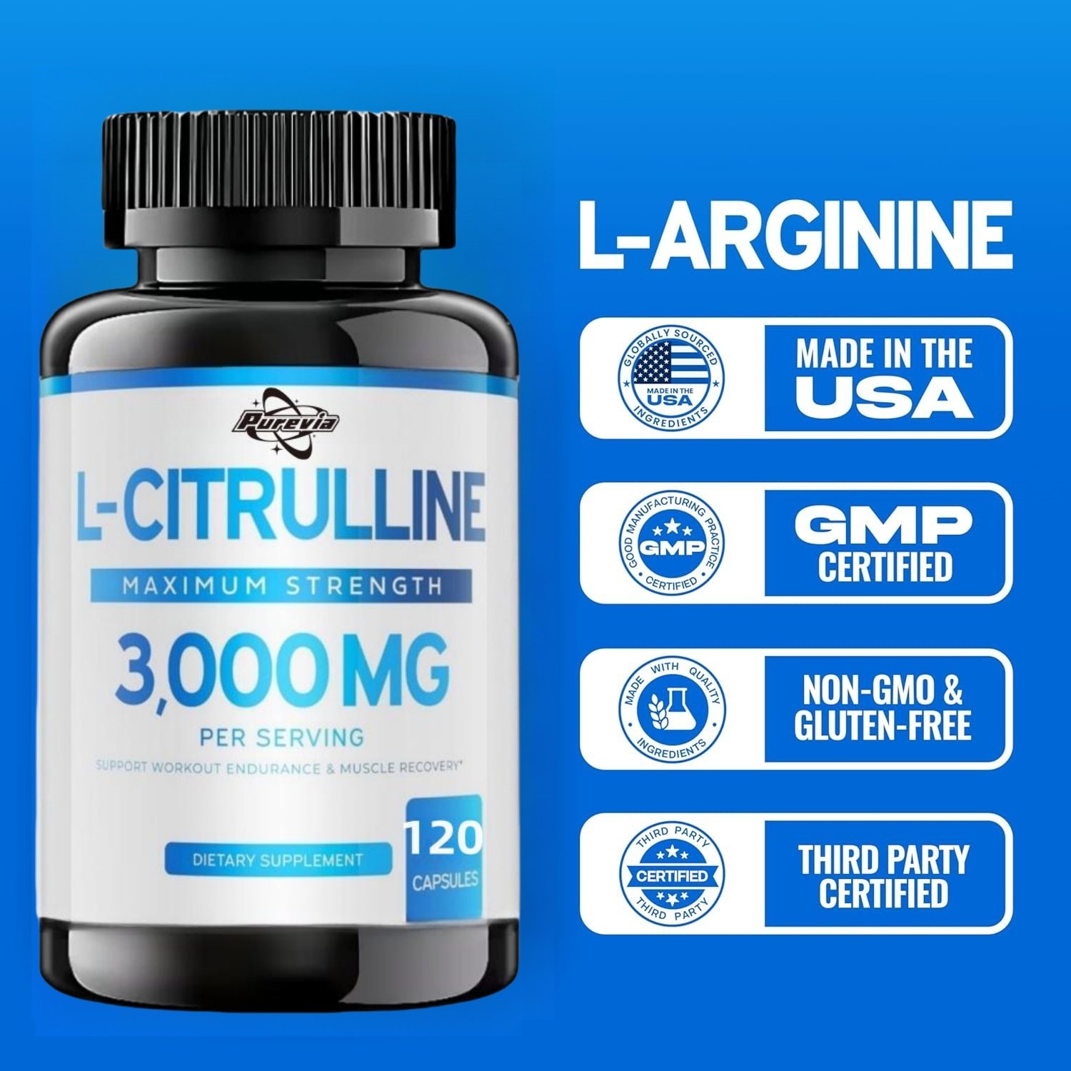 L Citrullina 3000 mg - Image 3