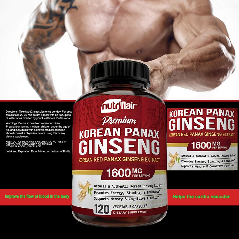 Extracto de ginseng rojo puro: suplemento de resistencia natural - Image 4
