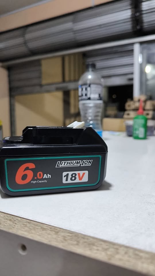 Bateria Makita litio 6Ah 18V Celdas VTC6, herramientas