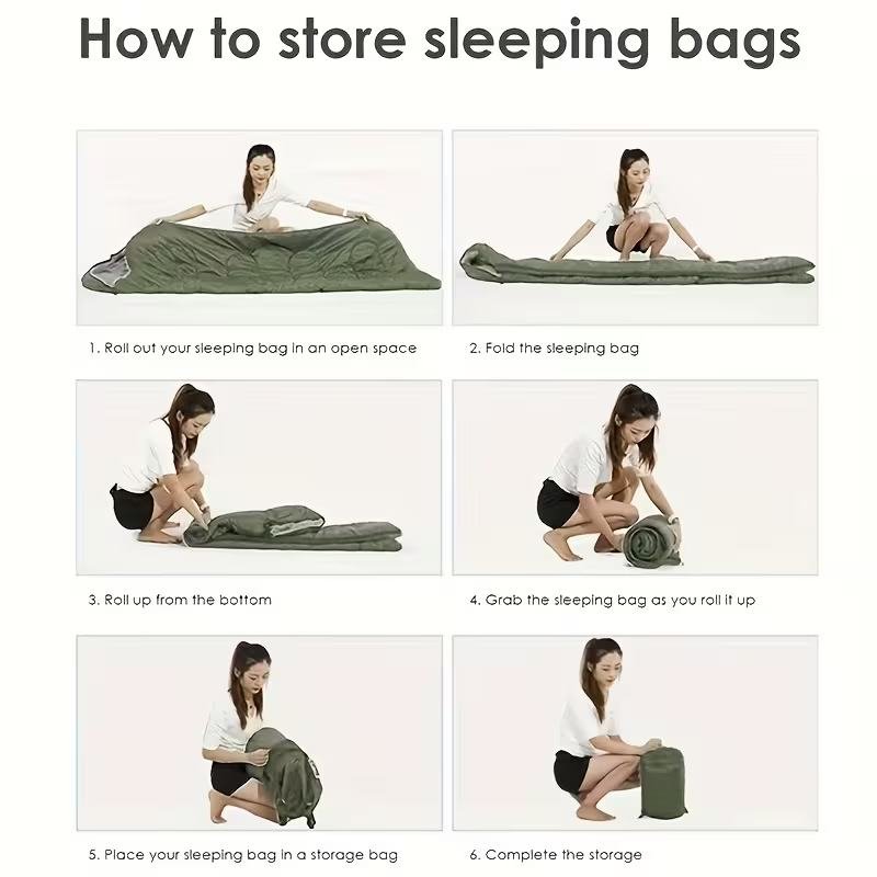 Bolsa de Dormir Ligera para Cuatro Estaciones - Image 3