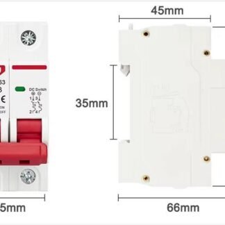 Disyuntor DC 25 Amperios Panel Solar