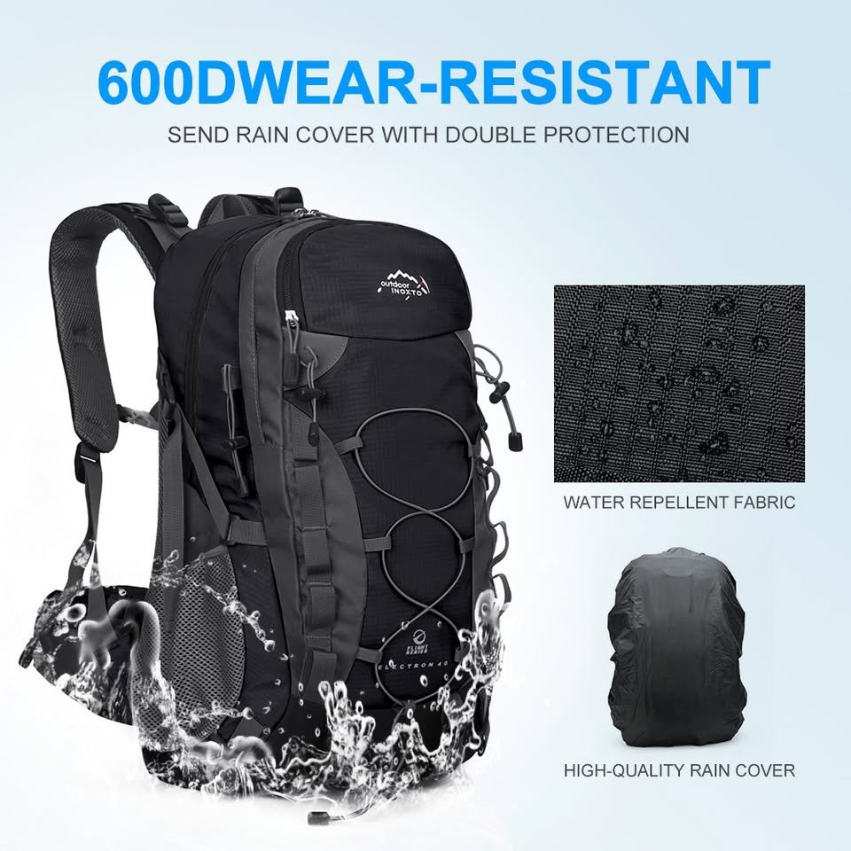 Mochila de senderismo, Mochila de montañismo, Mochila Todo Terreno. Alta Calidad 40L - Image 8
