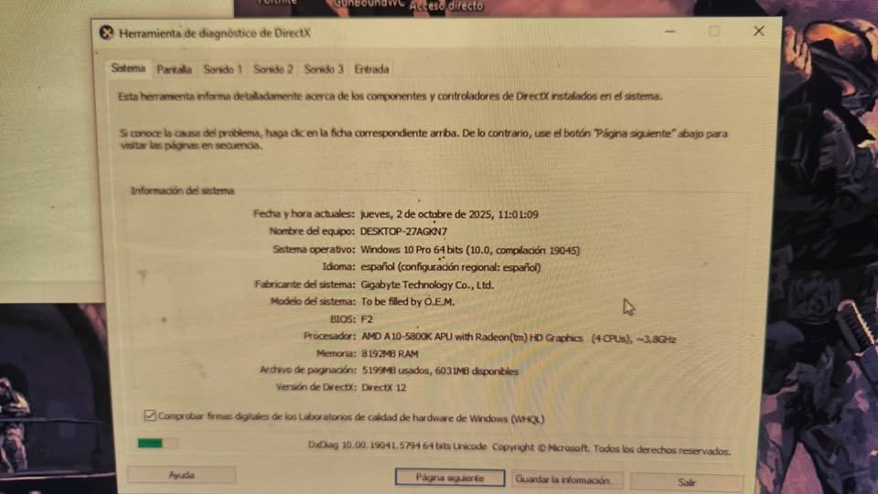 PC AMD A10 8Gb Ram, Grafica Nvidia 1050 4gb, 1Tb SSD - Image 5